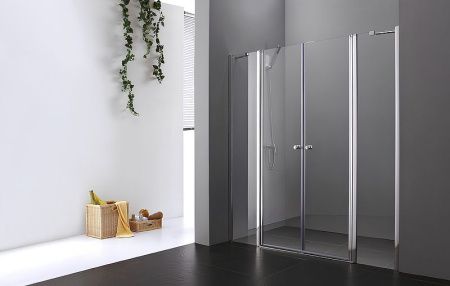 Душевая дверь Cezares ELENA ELENA-W-B-22-200-C-Cr 200х195 стекло прозрачное профиль хром