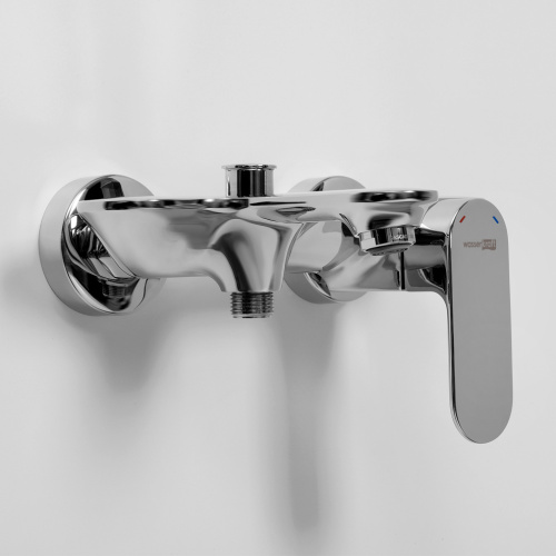 Смеситель для ванны WasserKRAFT Dinkel 5800 5801 настенный хром - фото 3
