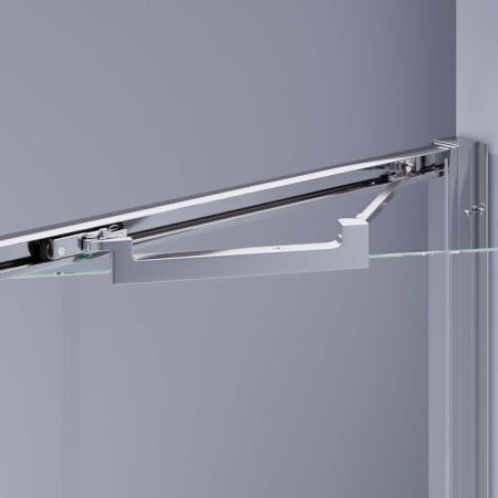 Душевая дверь RGW Stilvoll 70320509-151 90х195 стекло рифленое профиль хром