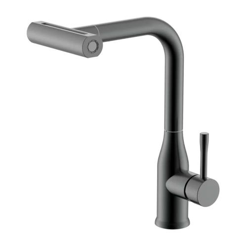Смеситель для кухни Splenka S206 S206.49.09 на мойку графит - фото 2