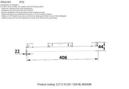 Трековый магнитный светильник Crystal Lux Space (Спаце) CLT 0.33 001 12W BL M3000K