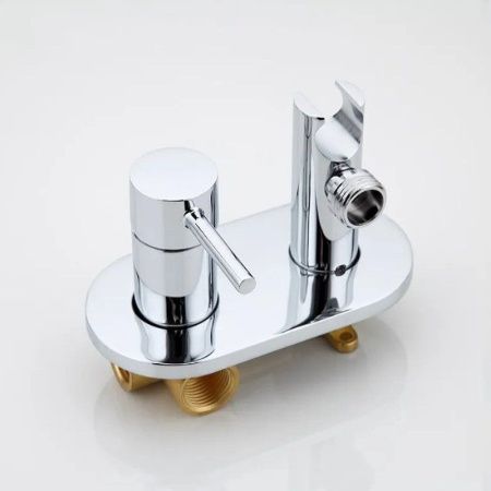 Гигиенический душ со смесителем Haiba HB5515 хром