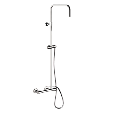 Душевая стойка Daniel Diva DV636DASSDCR настенная