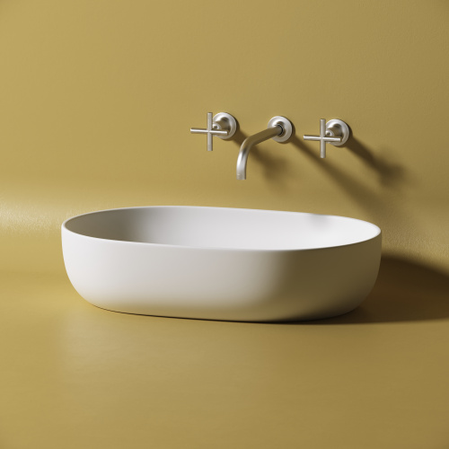 Раковина Ceramica Nova ELEMENT 60 см CN6047MW накладная цвет белый матовый - фото 4