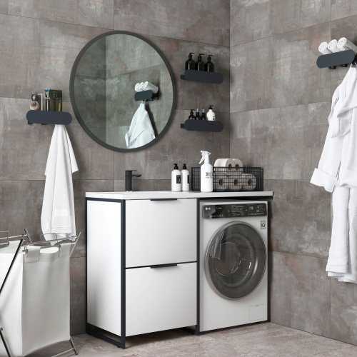 Тумба под раковину Corozo Гера SD-00001911 57х48х88 - фото 2