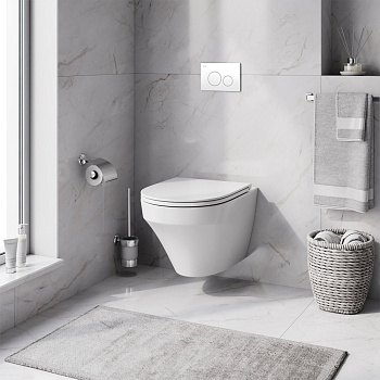 Комплект унитаз с инсталляцией с клавишей смыва Am.Pm Inspire IS49001.501700 Комплект унитаз с инсталляцией с клавишей смыва Am.Pm Inspire IS49001.501700