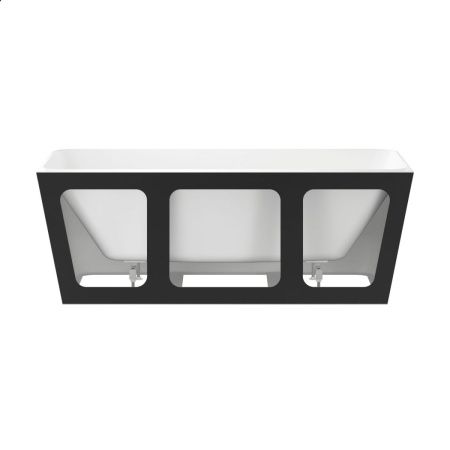 Ванна акриловая Wellsee Bromance 231602000 170х80 пристенная прямоугольная с ножками