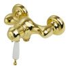 Смеситель для душа Migliore OXFORD 19169 настенный золото с термостатом
