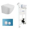 Сет унитаз + инсталляция + кнопка CC.300.80.01+FP.330.AQUABLUE.10+AM25010