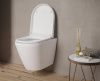 Чаша унитаза подвесная Vitra Integra Round 7041B003-0075 цвет белый без сиденья безободковая каскадный смыв