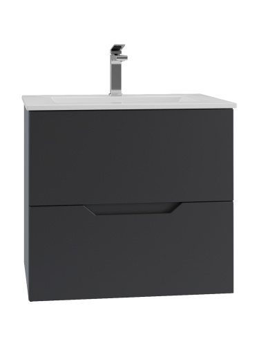 Тумба с раковиной Orange Line Li-60Tub+Ra 61,5х46,5х56,1 - фото 3