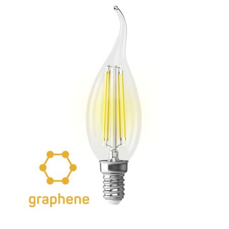 Лампа светодиодная Voltega Candle wind 9W Graphene (Свеча на ветру 9Вт графен) 7132
