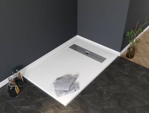 Душевой поддон из искусственного камня Aquanet Delight 00255443 140х80 белый без каркаса - фото 4