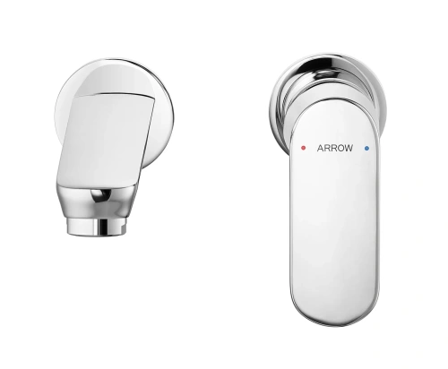 Смеситель Arrow ARM12848 встраиваемый в стену хром - фото 4