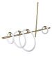 Люстра на штанге Zortes Jessy (Джессы) ZRS.01043.04