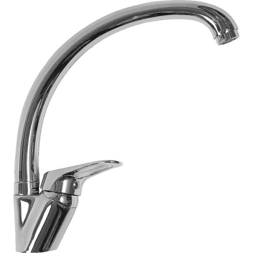 Смеситель для кухни Haiba HB13 HB4113 на мойку хром - фото 2