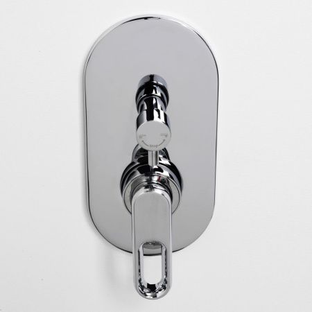 Смеситель для ванны и душа Wasserkraft Kammel 1800 1841 встраиваемый в стену хром