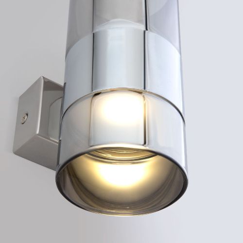 Светильник настенный Eurosvet Watford (Ватфорд) 40021/1 LED хром/дымчатый - фото 3
