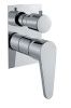 Смеситель для ванны и душа Fiore 88CR7501 настенный хром