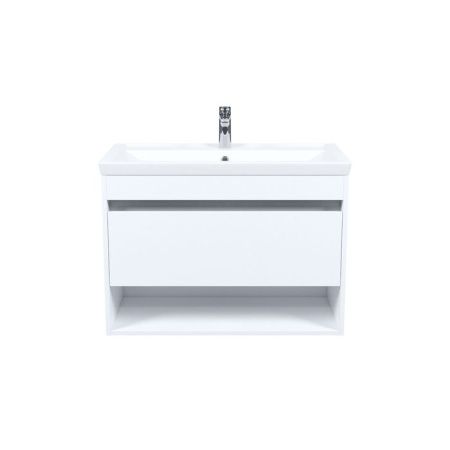 Тумба с раковиной Iddis Zodiac X ZDX80WNi95K 80х50 подвесная цвет белый