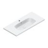 Раковина керамическая Catalano Alvea 621011001 100 см подвесная цвет белый 1 отверстие под смеситель