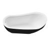 Ванна акриловая Grossman Style GR-2303MB 180х90 отдельностоящая овальная с каркасом