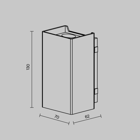 Уличный настенный светильник Maytoni Outdoor Shell (Ракушка) O505WL-L3B3K