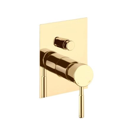 Смеситель для ванны и душа Webert Rimini RI860101010 встраиваемый в стену золото