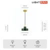 Светильник подвесной Lightera Retba (Ретба) LE135L-18GR