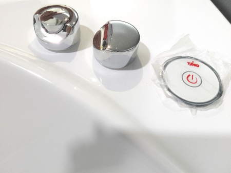 Ванна акриловая гидромассажная Timo ROHA ROHA1570-KT15-SPV1505-T-CM-T-BM-FP15S 150х70 пристенная прямоугольная с каркасом