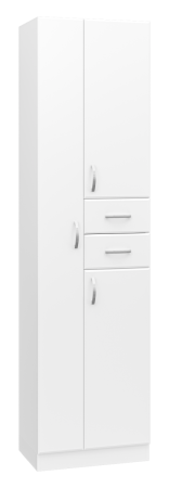 Шкаф-пенал Misty Пеналы Э-05050-011 50х190 напольный цвет белый