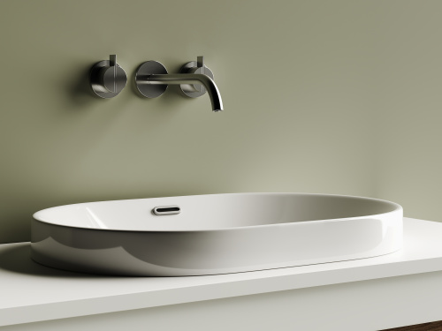 Раковина Ceramica Nova ELEMENT 60 см CN5020 встраиваемая цвет белый - фото 3