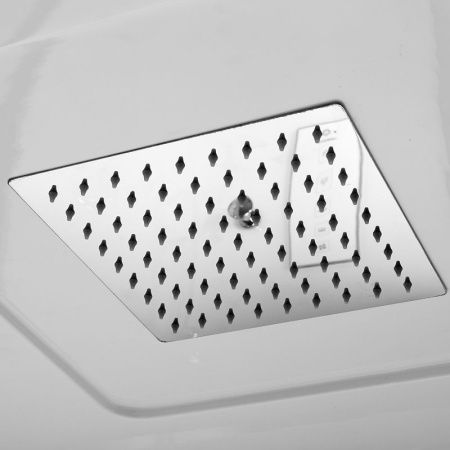 Душевой бокс AvaCan  EM4515LED+GM 150х85 стекло с рисунком профиль хром