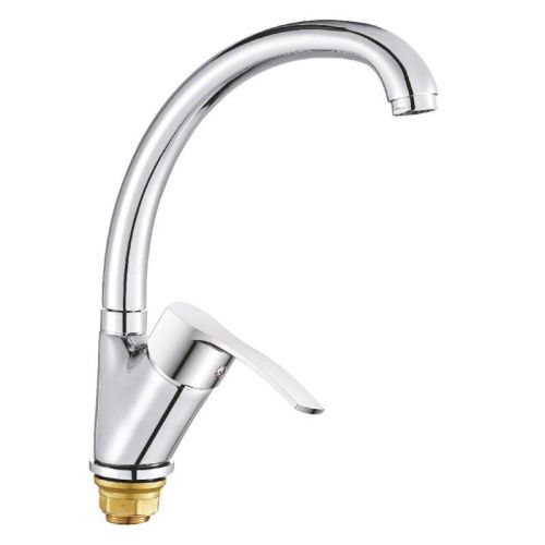 Смеситель для кухни Cron CN4170-2 на мойку хром - фото 2