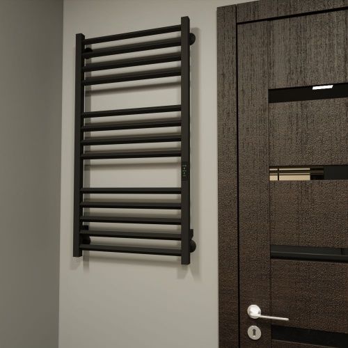 Полотенцесушитель Altasan АрмадаПроф АрмадаПрофР10050ЧМ подвесной 53х101 электрический черный муар - фото 5