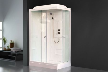 Душевая кабина Royal Bath HP RB8120HP1-T-L 120х80 прямоугольная с крышей ориентация левая