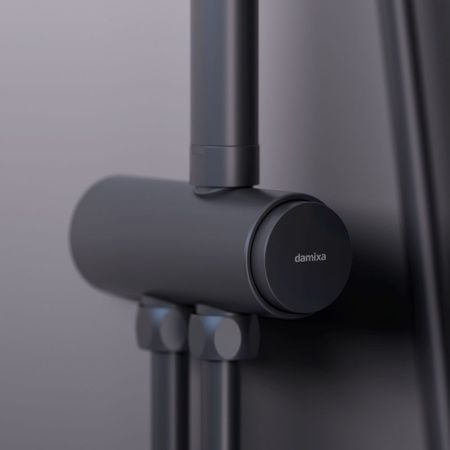 Душевая стойка Damixa Scandinavian Pure 936000300 настенная цвет черный