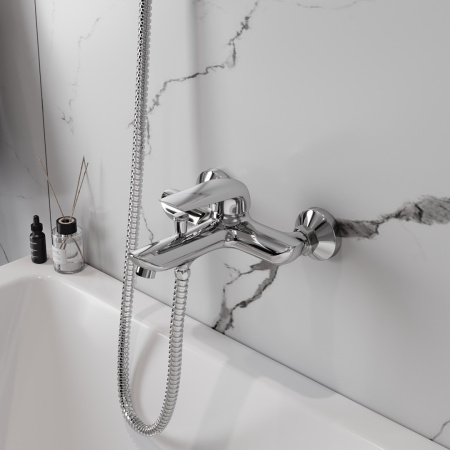 Смеситель для ванны Teymi Hanna T10205 настенный хром