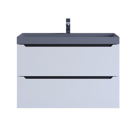 Тумба с раковиной Uperwood Tanos-Classic Quartz 3930421702 80х50 цвет белый