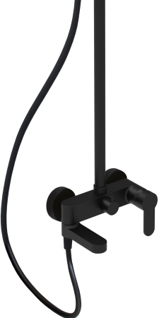 Душевая стойка Paffoni Blu ZCOL632NO настенная цвет черный