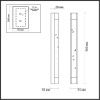 Светильник настенный Odeon Light Mirada (Мирада) 6680/12WL