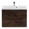 Тумба под раковину BelBagno Marino MARINO-700-2C-SO-RW-P 70х50 подвесная цвет коричневый
