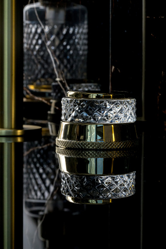 Смеситель Boheme Aura 152-G-A на столешницу золото - фото 4