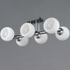 Люстра потолочная Illumico IL0791-6CSQ-25 BK CR TRENTO