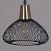 Светильник подвесной Reluce 03204-3.9-01 BK+COPPER