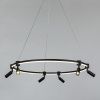 Люстра подвесная Arte Lamp Ring (Ринг) A2186SP-1BK