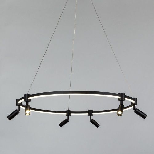 Люстра подвесная Arte Lamp Ring (Ринг) A2186SP-1BK - фото 4
