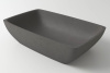 Раковина из искусственного камня Holbi TITAN 2.02.010.44.4 59х36 накладная цвет серый