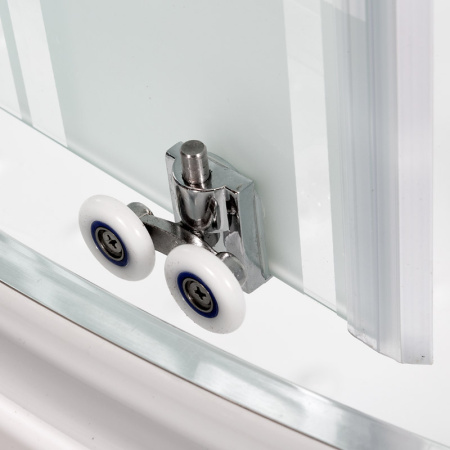 Душевая кабина AvaCan EM2790NLED+GM 90х90 четверть круга без крыши ориентация универсальная