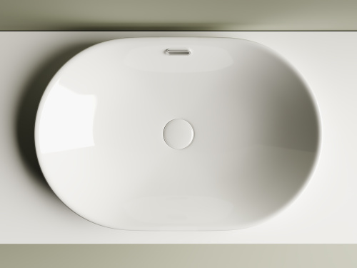 Раковина Ceramica Nova ELEMENT 60 см CN5020 встраиваемая цвет белый - фото 5